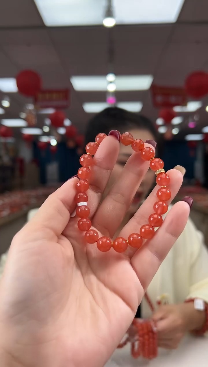 【闪购商品】南红玛瑙手镯未镶嵌多样发其一/8/92199201