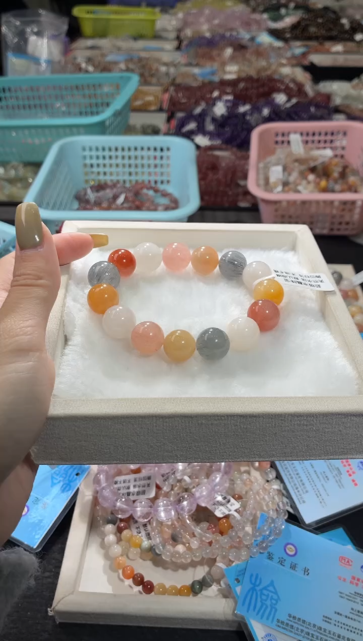 未镶嵌手链水晶382号  多样性发一 W   14+