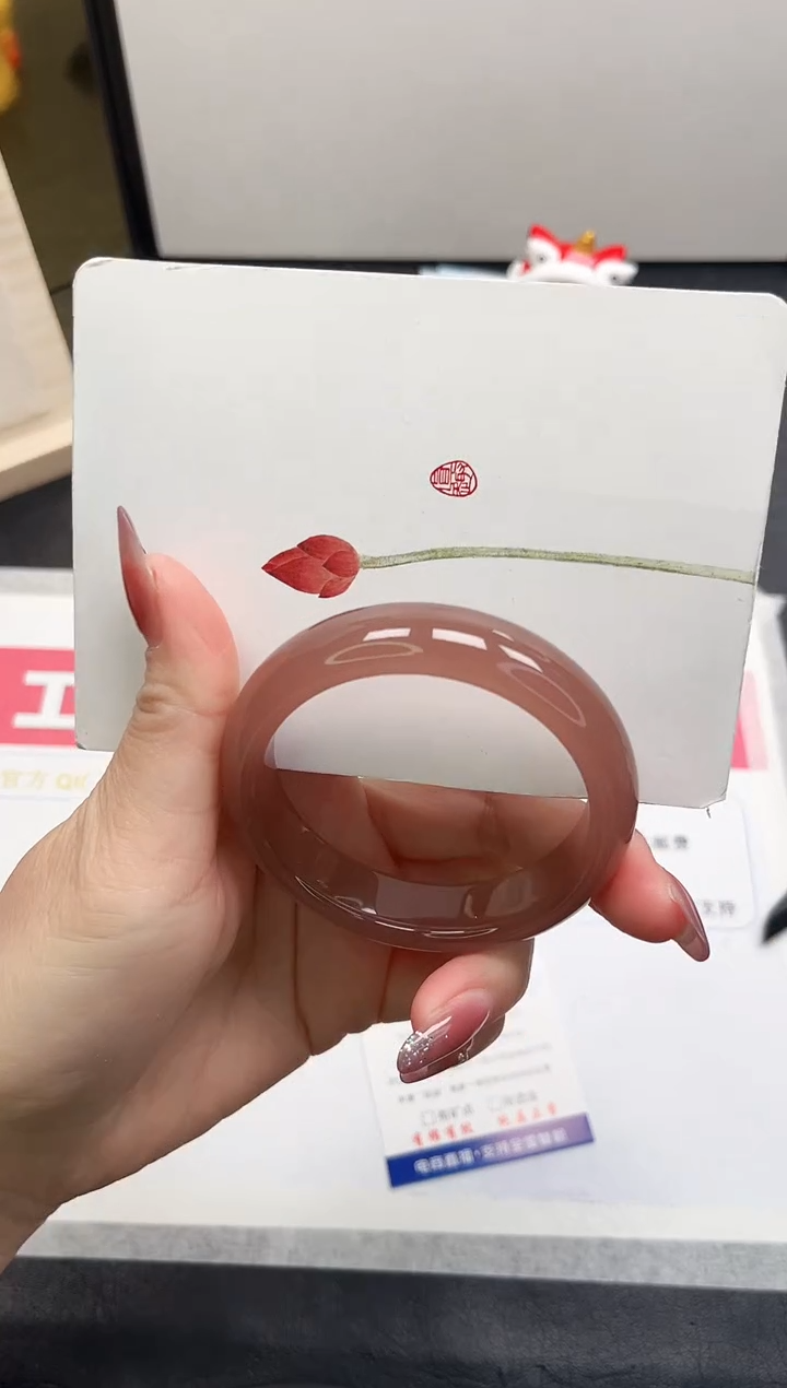 【闪购商品】石英质玉手镯未镶嵌52-54