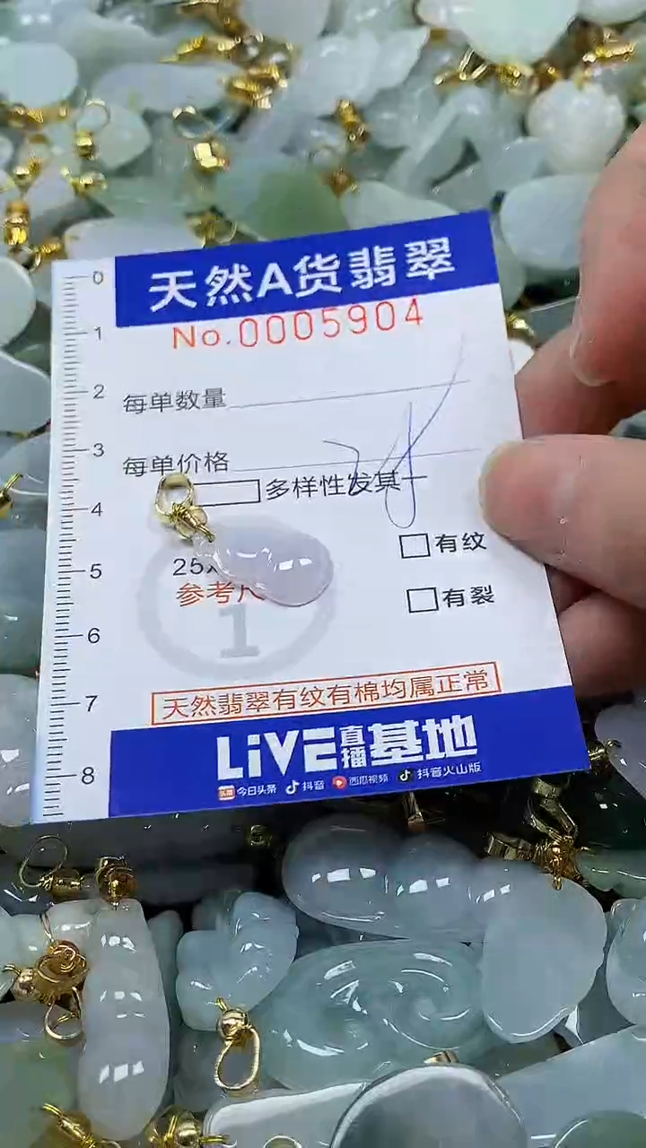 颈饰未镶嵌翡翠纯天然a货翡翠