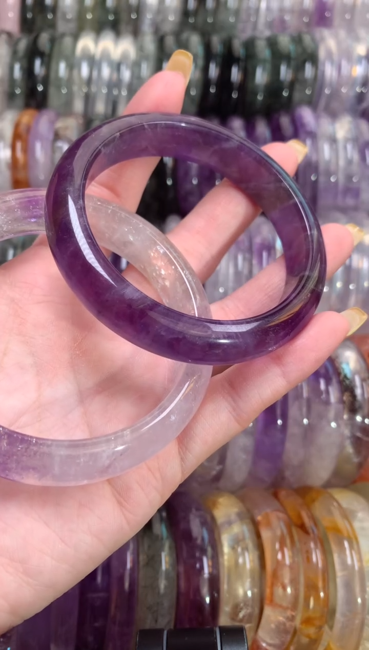 【闪购商品】水晶手镯未镶嵌水晶123