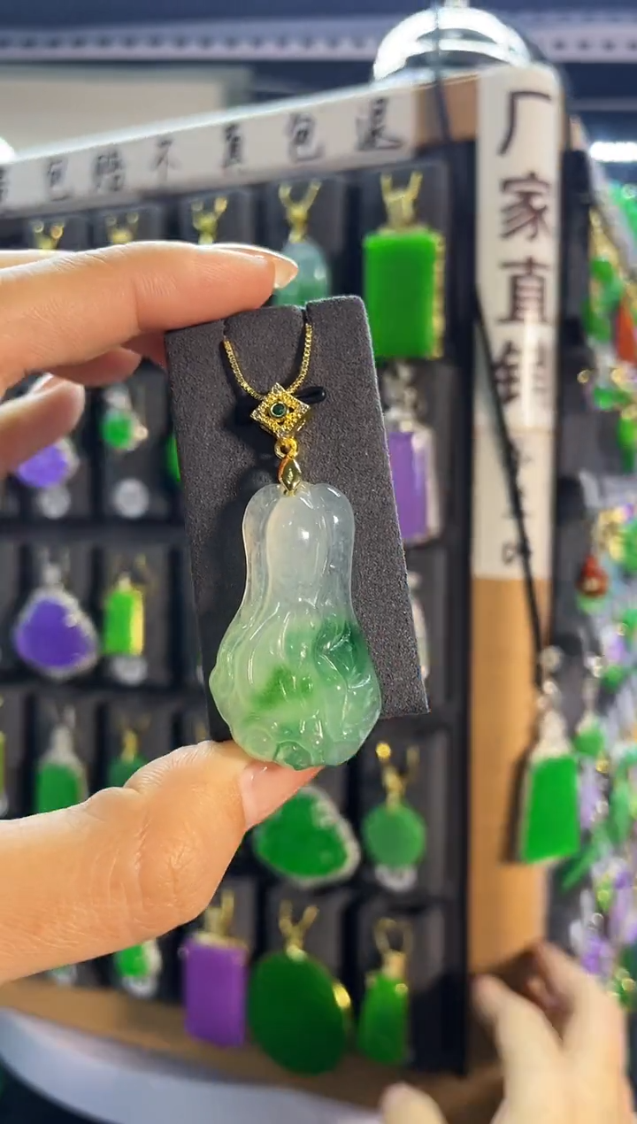 【闪购商品】翡翠耳饰银S925镶嵌213..