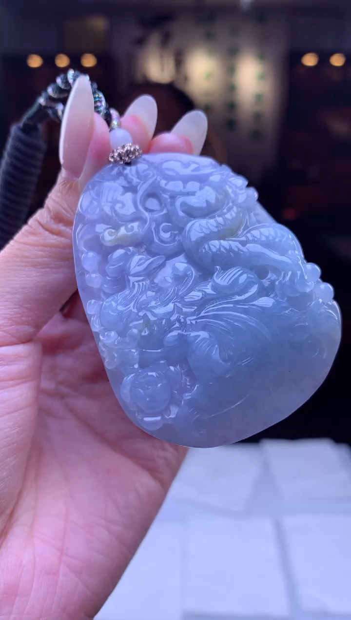 【闪购商品】定制翡翠未镶嵌挂件发货（拍一发一）