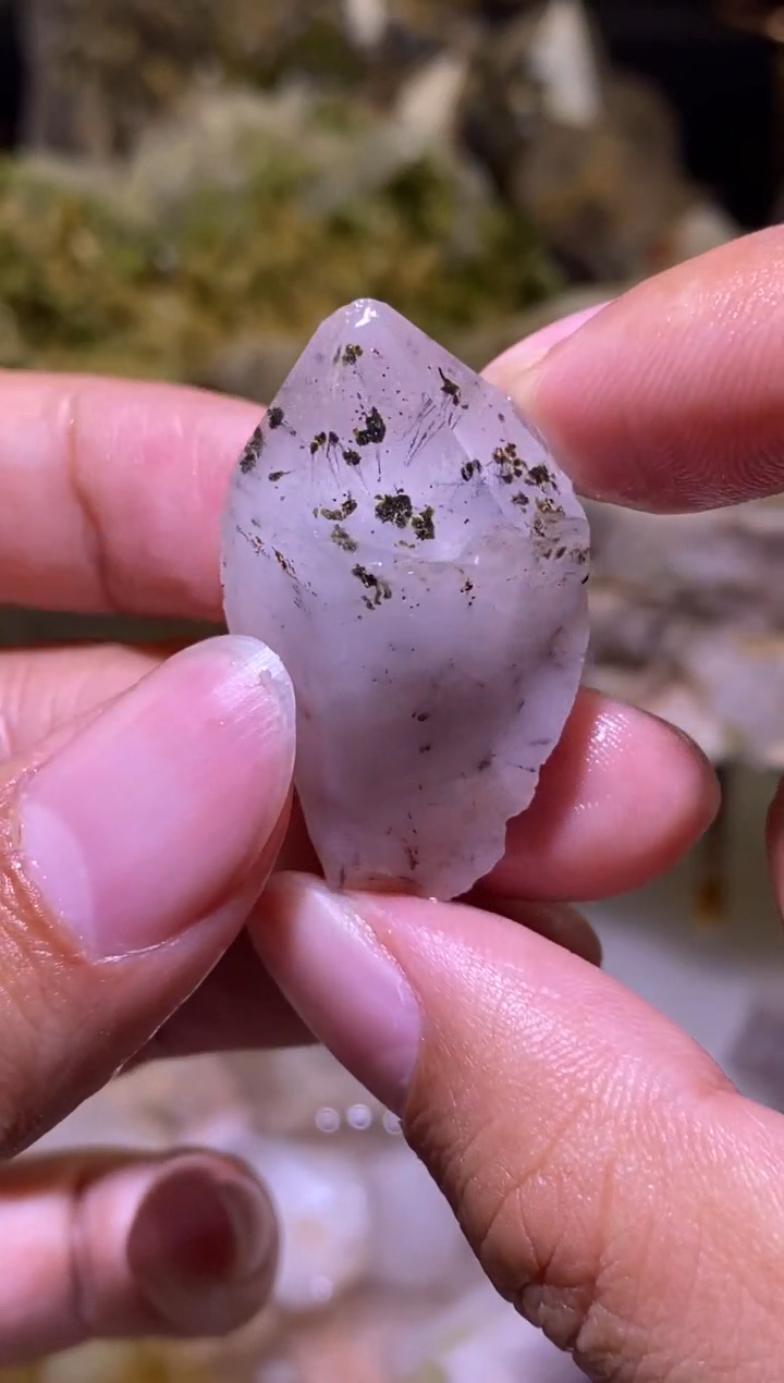 未镶嵌珠宝半成品水晶77号 发晶花园水晶