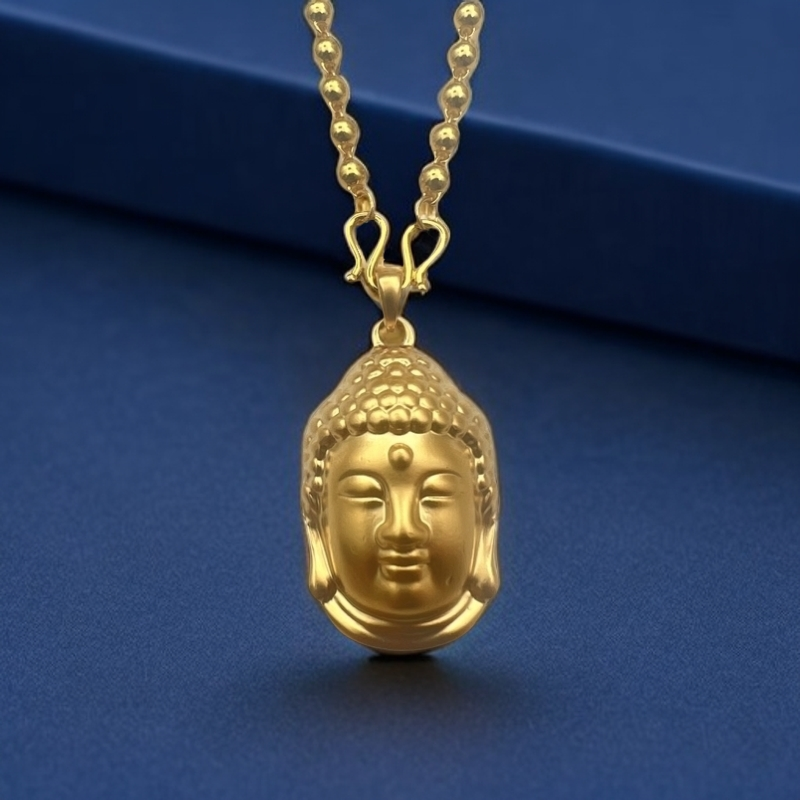 【兰兰专属】精美复古风合金女士佛头吊坠DZ612199