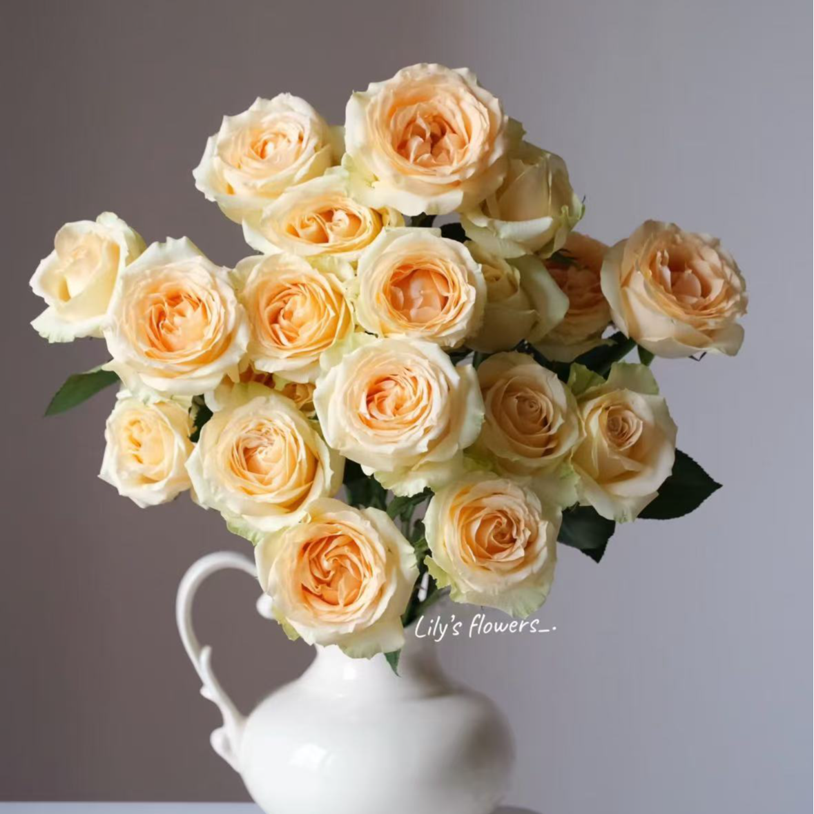 【香槟玫瑰】两单顺丰包邮 三单送花瓶 常州家居鲜花 批发/直播 江浙沪皖次日达