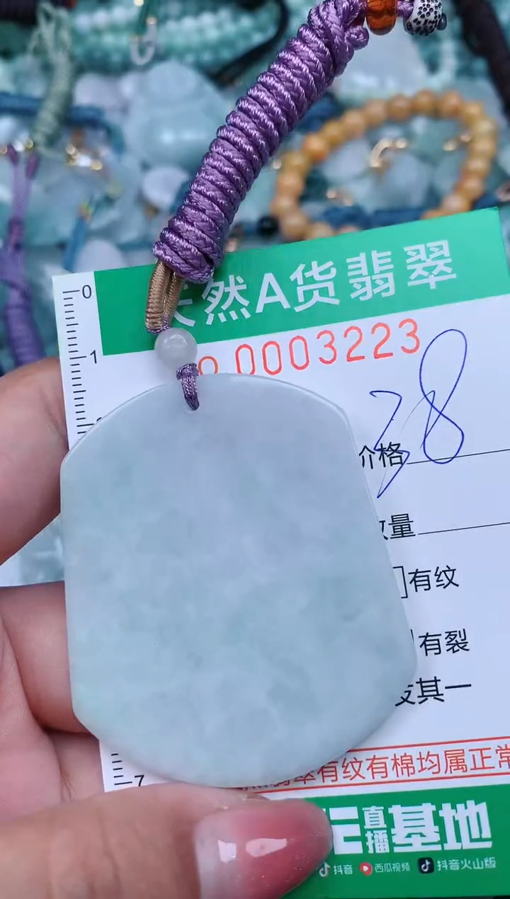 【闪购商品】翡翠颈饰未镶嵌.0003223