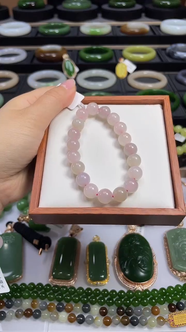 【闪购商品】和田玉手串未镶嵌卡10