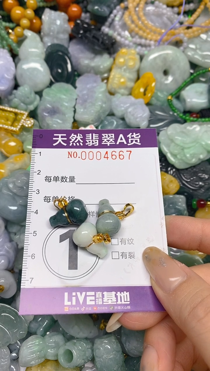 颈饰未镶嵌翡翠闪购0004667