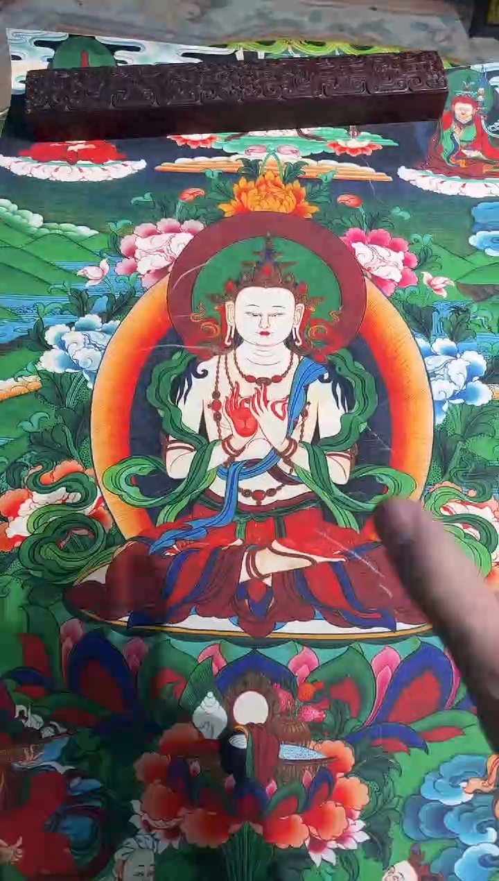 卷轴画天天的唐卡tk160