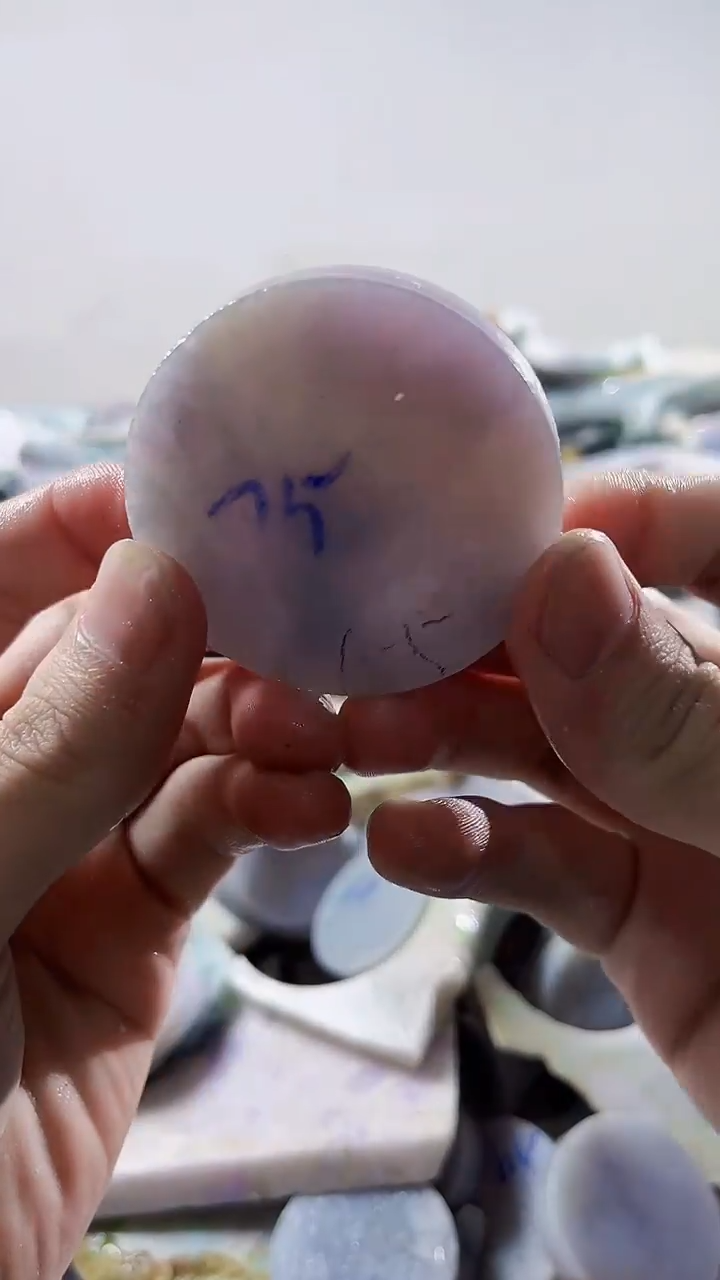 【闪购商品】翡翠裸石缅甸翡翠A货文412