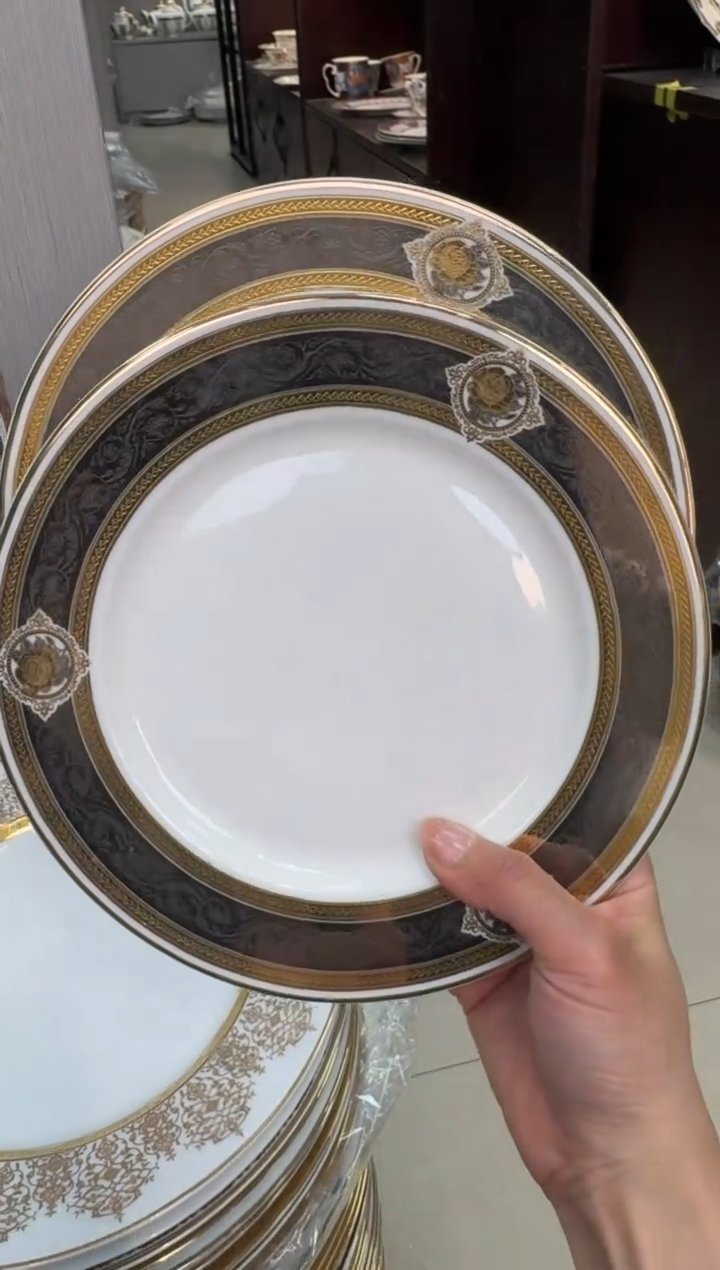 【闪购商品】瓷片8英寸平盘2个福利款