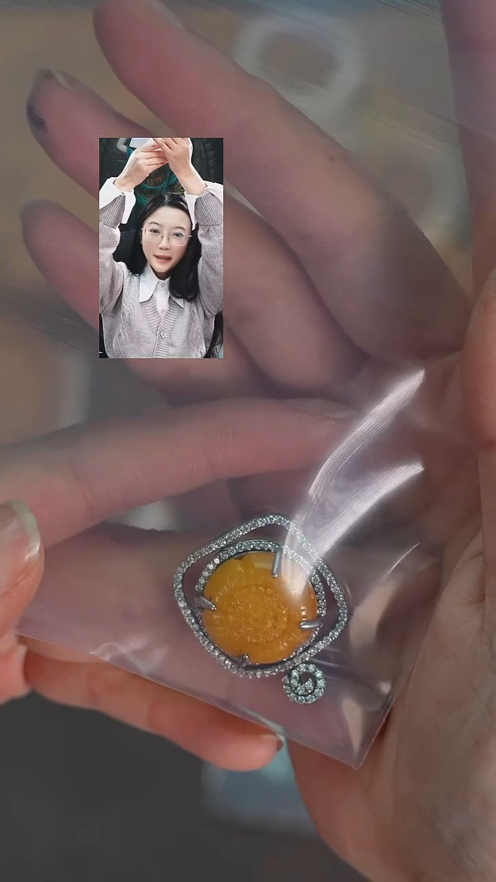 蜜蜡颈饰未镶嵌惊**梦若雨臣品质回血