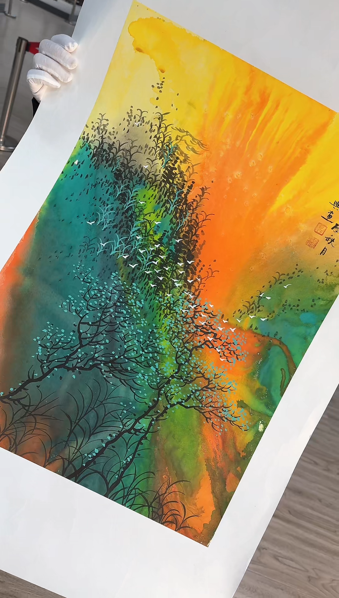 【闪购商品】国画18 赵隆轩艺术馆作品