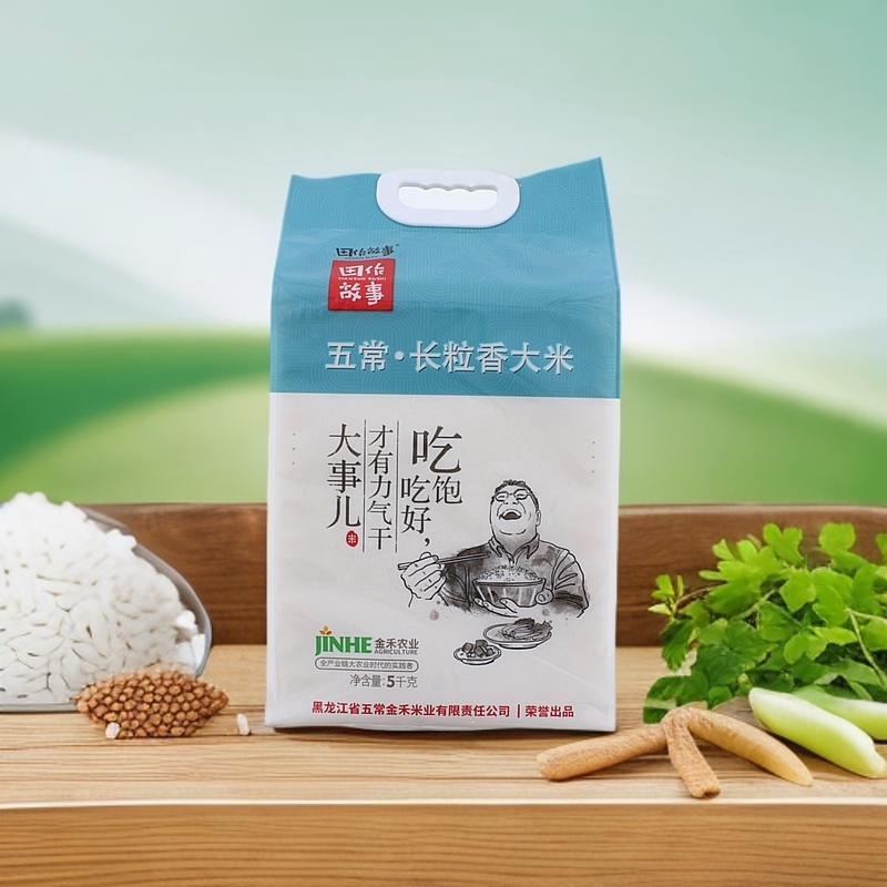 DL东来 田作故事五常长粒香大米5kg[顺丰次日达]包谷饭