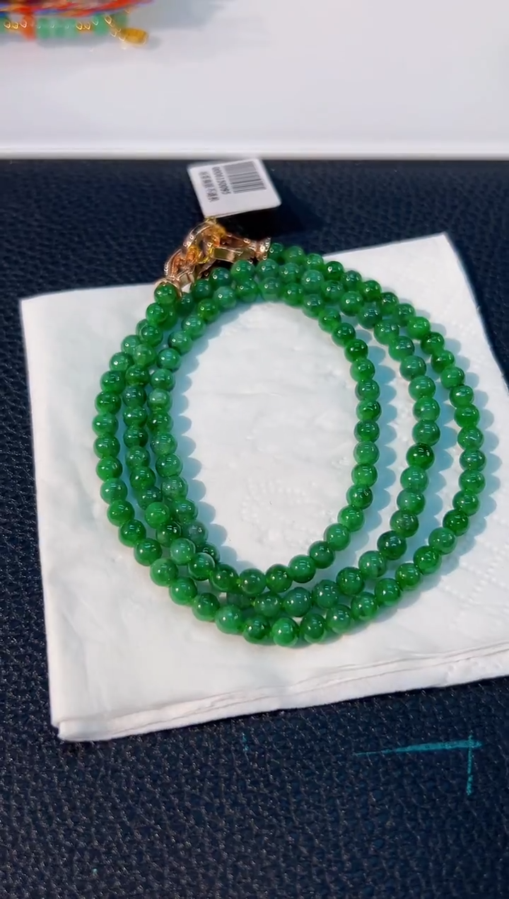颈饰未镶嵌翡翠 缅料A货/支持复检/一件