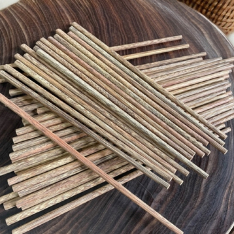 鸡翅木筷子家用商用无漆无蜡防霉防滑耐高温中式环保木筷