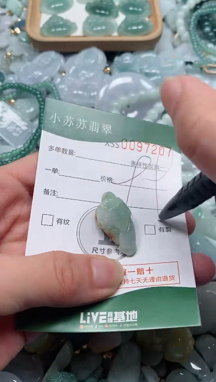 【闪购商品】翡翠颈饰未镶嵌闪购商品0097207