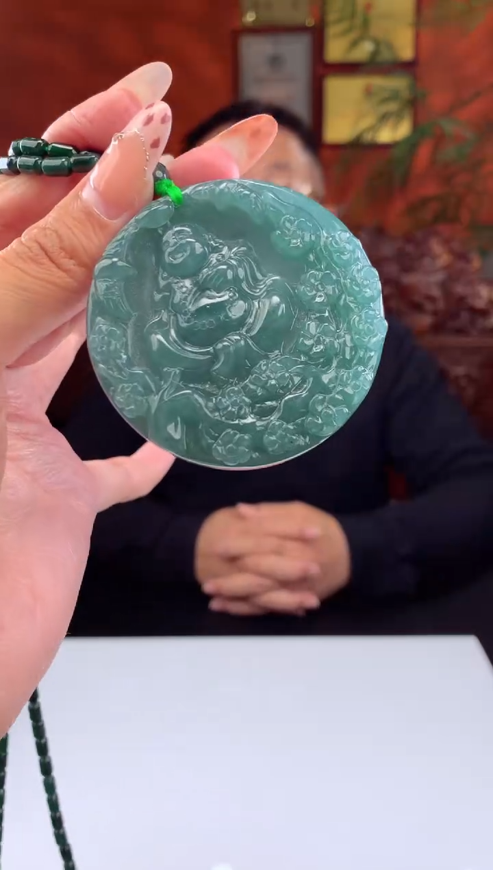 【闪购商品】定制翡翠未镶嵌挂件发货（拍一发一）