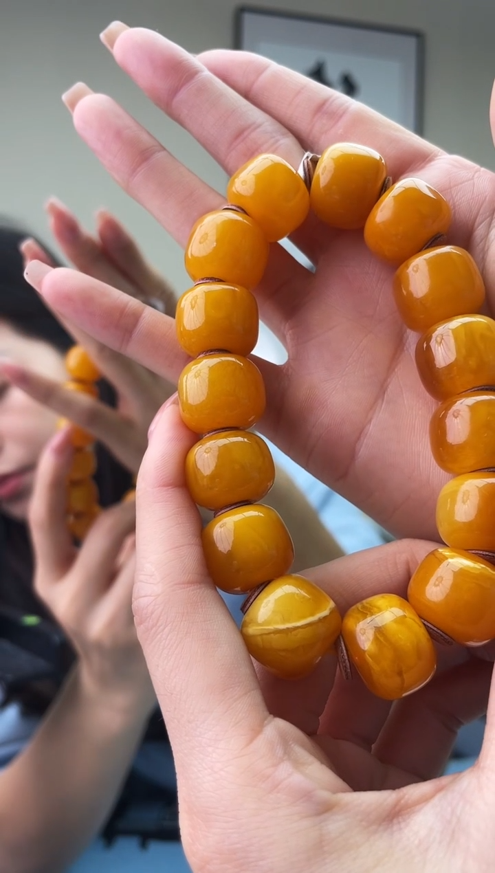 蜜蜡未镶嵌珠宝奇石T049 17假一罚十多样性发其一