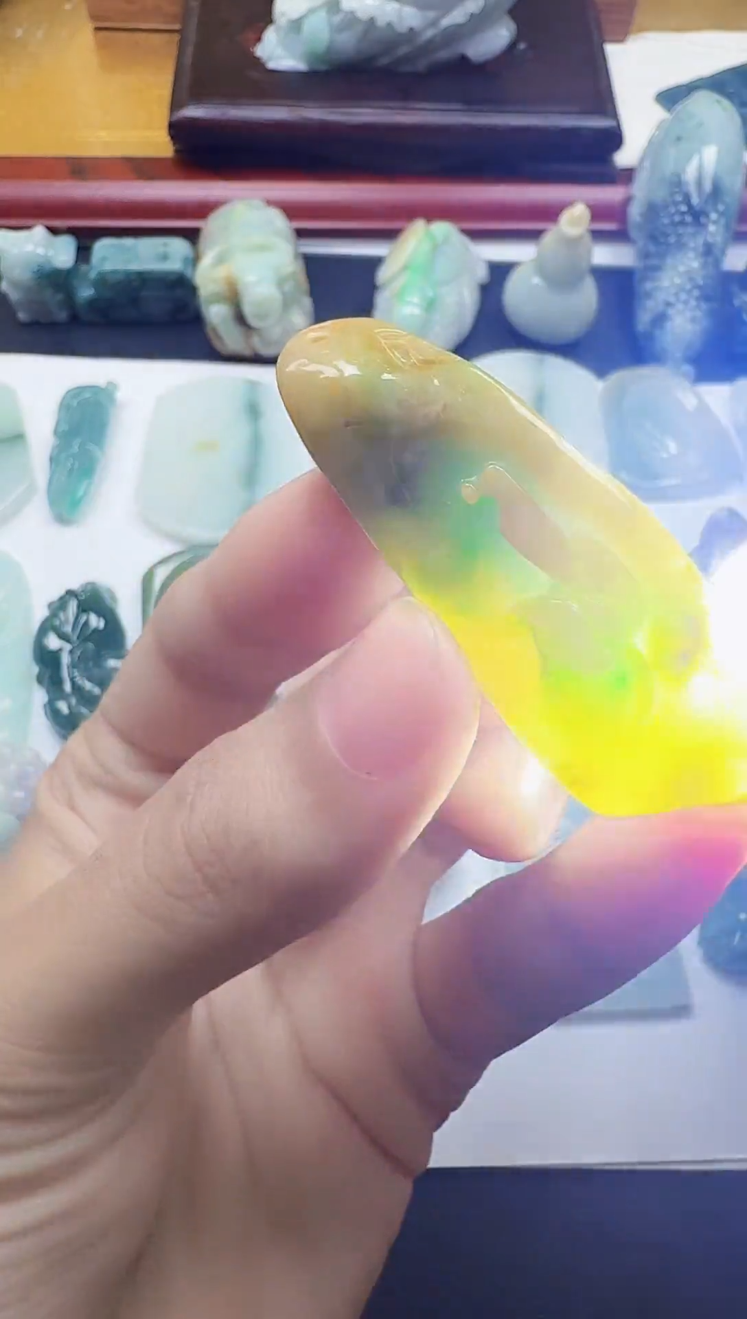 吊坠(不含链)未镶嵌翡翠1