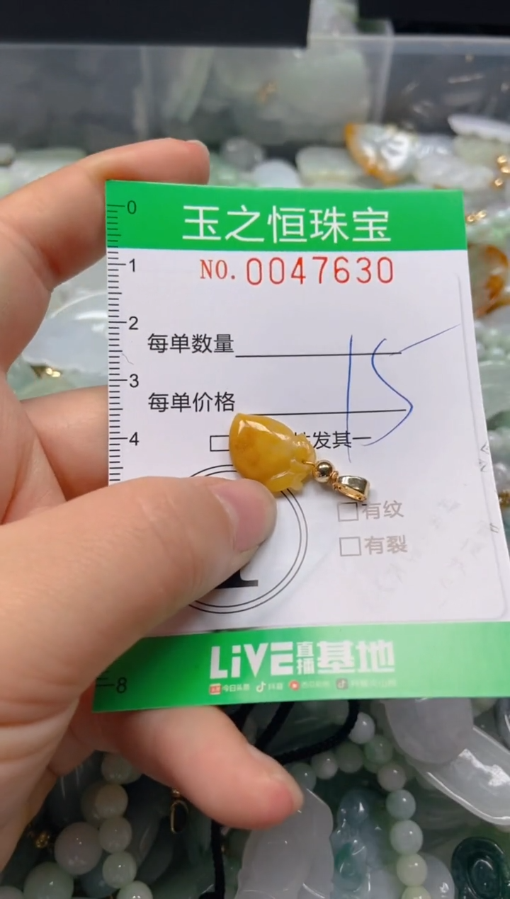 【闪购商品】翡翠颈饰未镶嵌闪购0047630