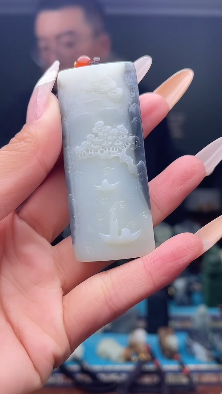 未镶嵌和田玉挂件1