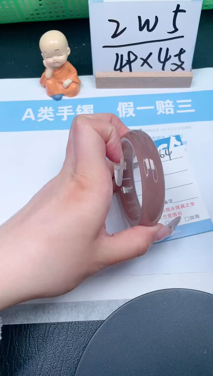 【闪购商品】石英质玉手镯未镶嵌364-53.4