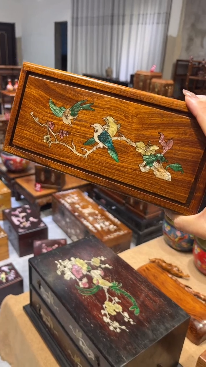 木喜鹊登梅大机关盒