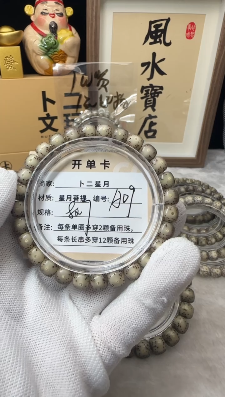 手串星月菩提单圈A09