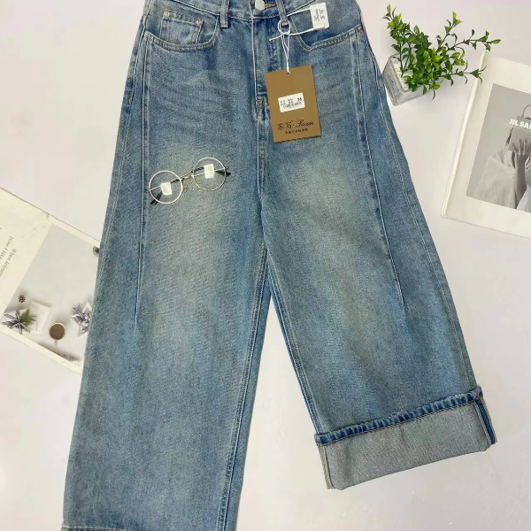 005苏写高货断码链接老爹裤阔腿