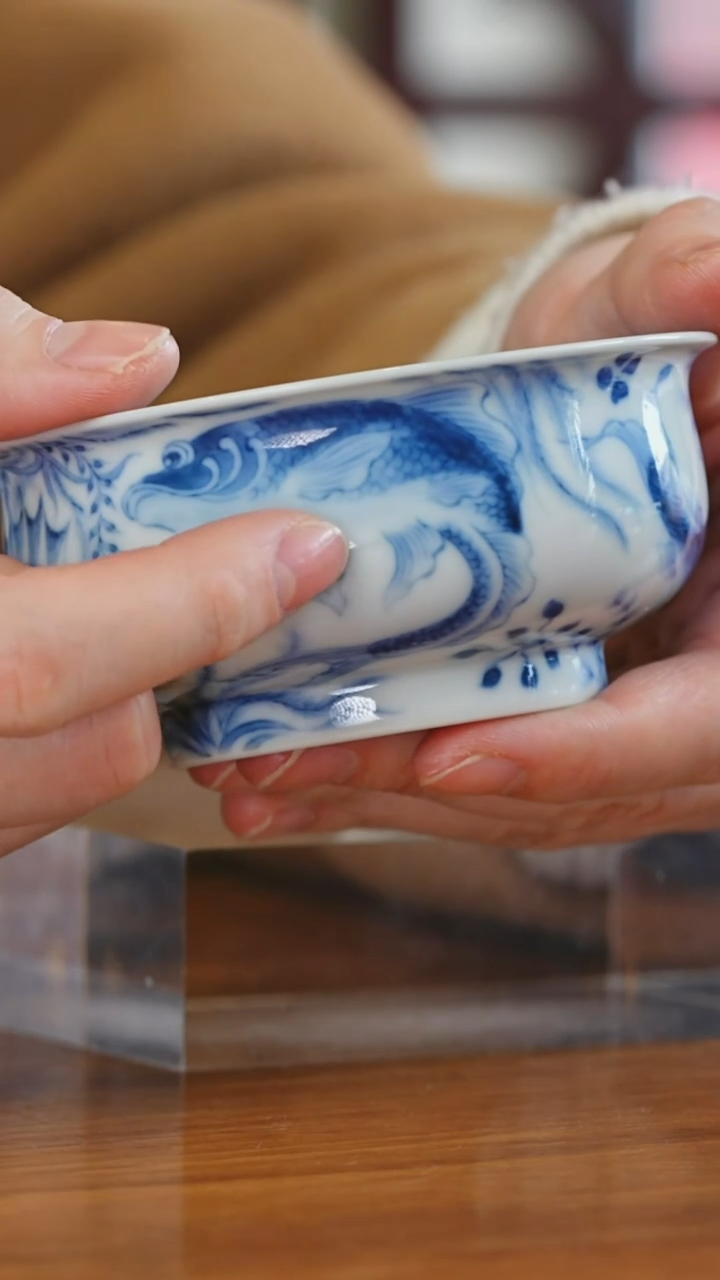 【闪购商品】栗子严选景德镇茶器@@望月怀古