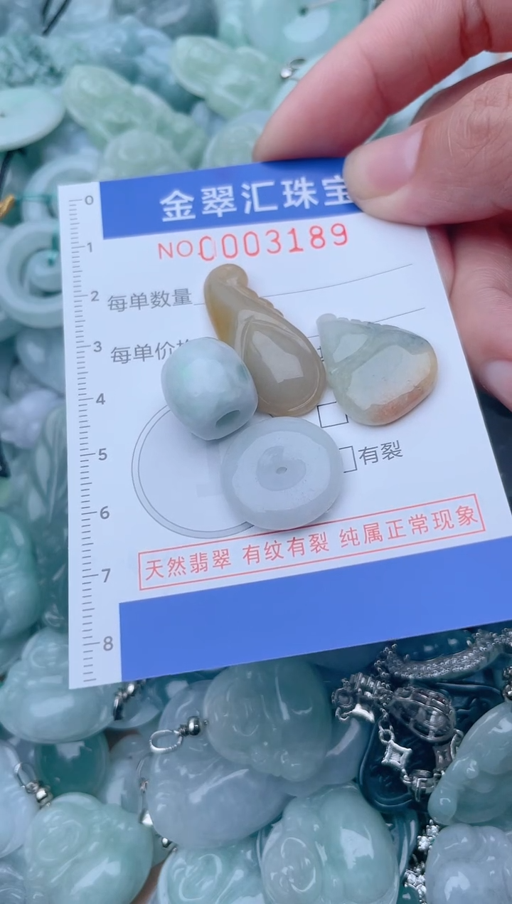 颈饰未镶嵌翡翠3189