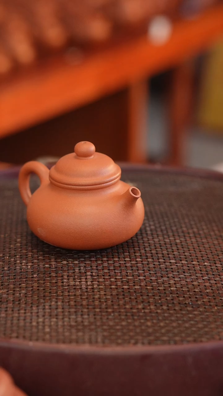 茶壶紫砂原矿手工制作红清水 