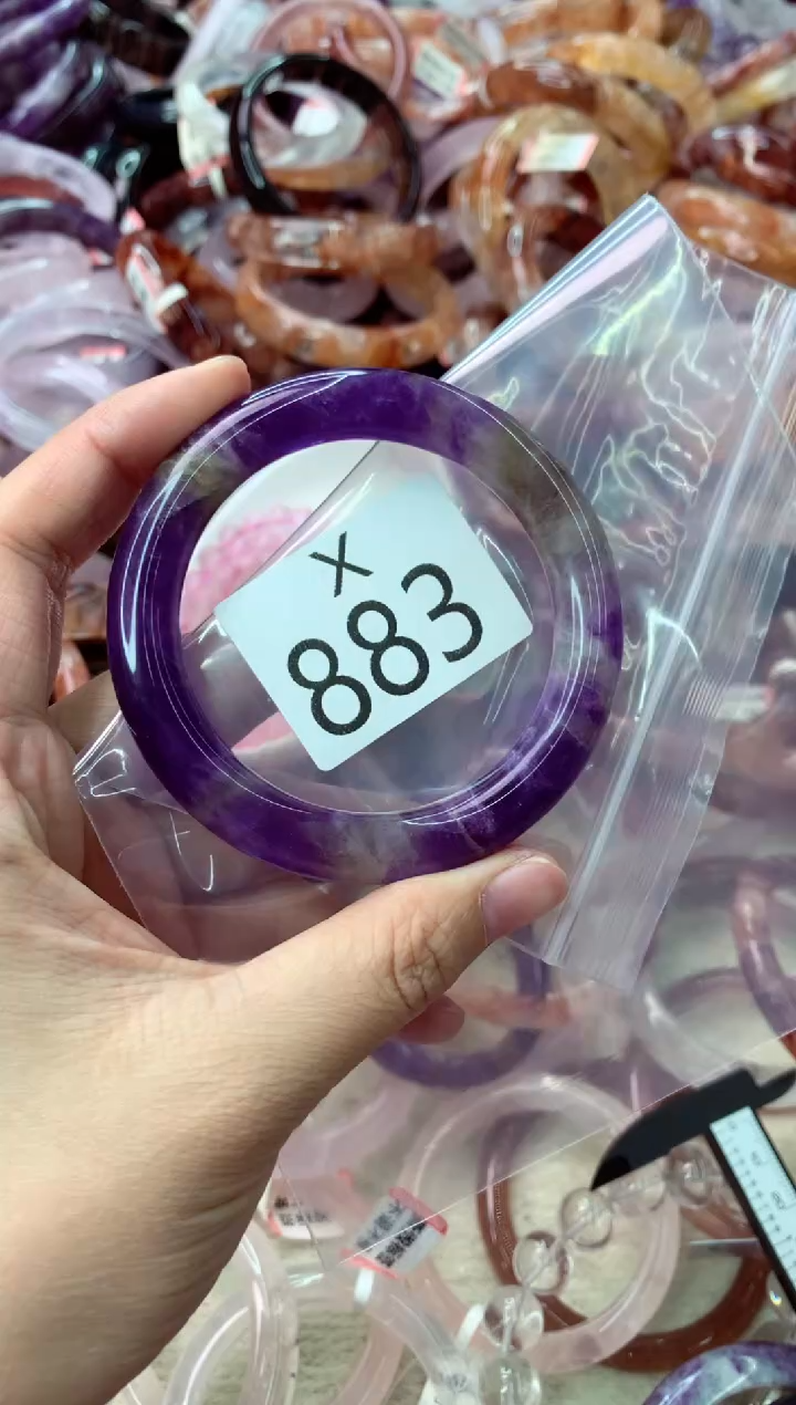 未镶嵌手镯水晶X883-55