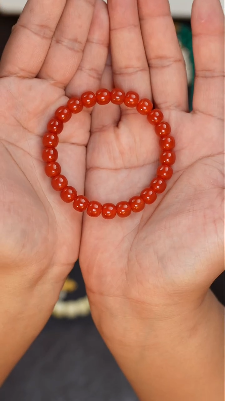 【闪购商品】南红玛瑙手串未镶嵌南红手串
