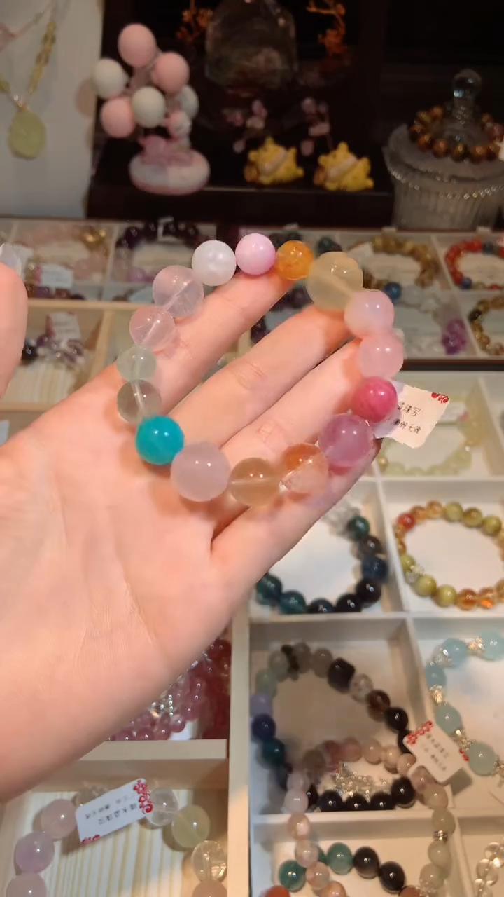 水晶手链未镶嵌多宝