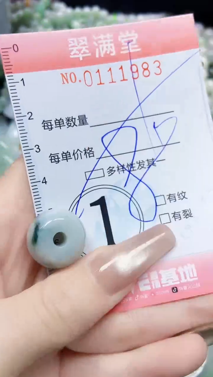 【闪购商品】翡翠颈饰未镶嵌闪购0111983多样性发其一