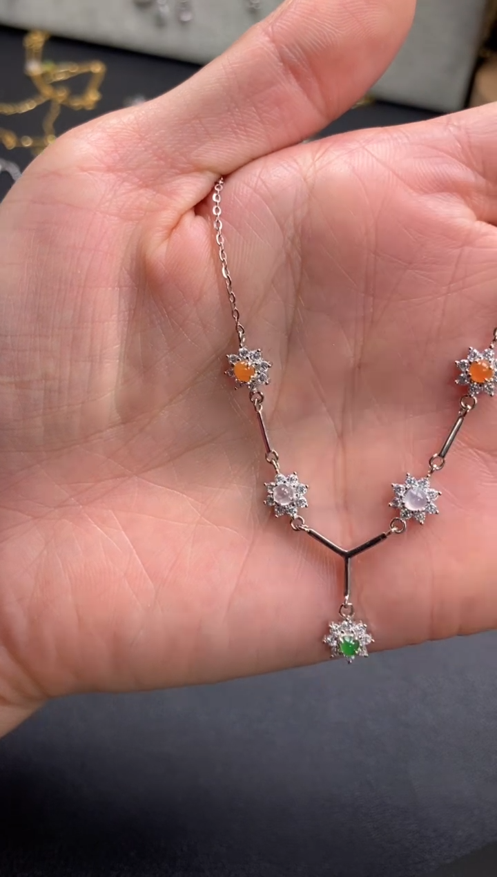 【闪购商品】翡翠戒指银S925镶嵌11111--1