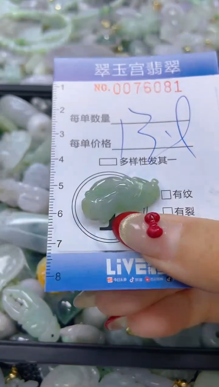 【闪购商品】翡翠颈饰未镶嵌闪购0076081