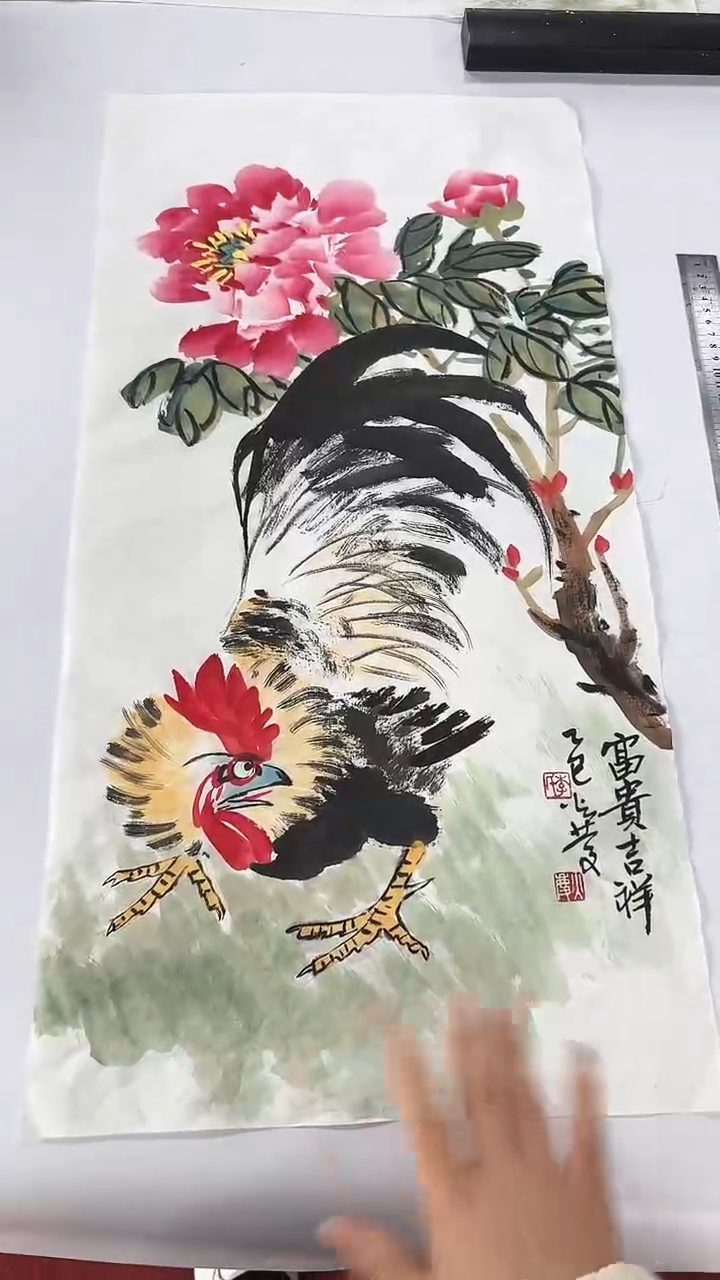 国画李火庆/国画/花鸟