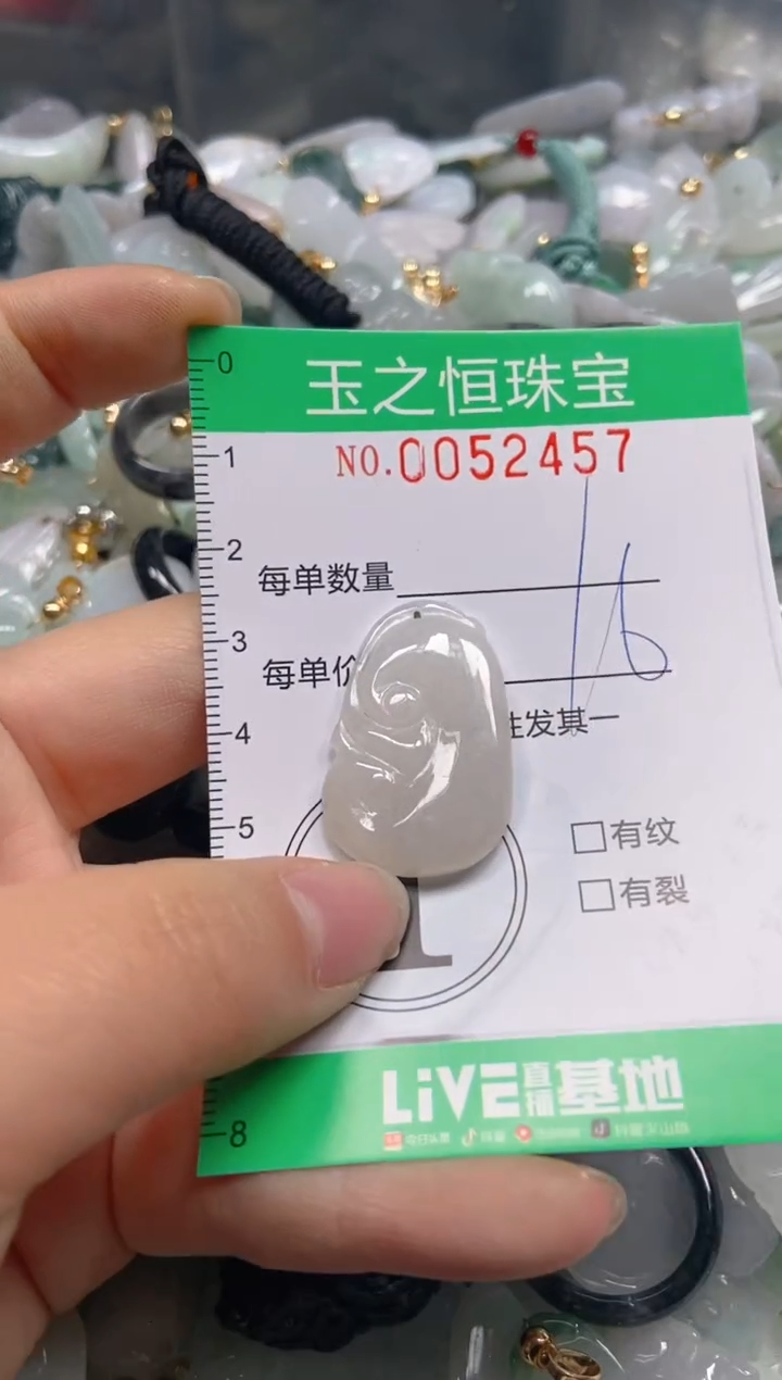 【闪购商品】翡翠颈饰未镶嵌闪购0052457