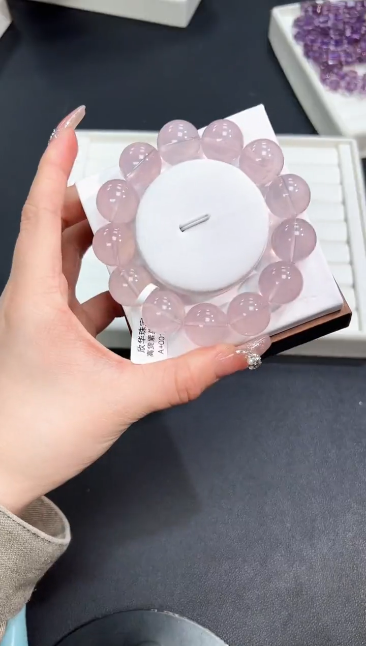 【闪购商品】水晶手串未镶嵌49t多样性发其一/1条17mm默认微瑕