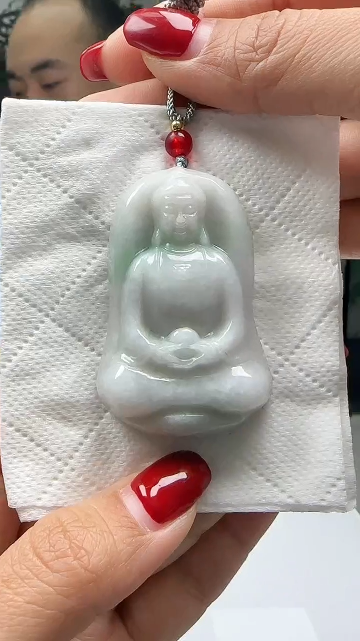 【闪购商品】翡翠颈饰未镶嵌天然翡翠A货吊坠