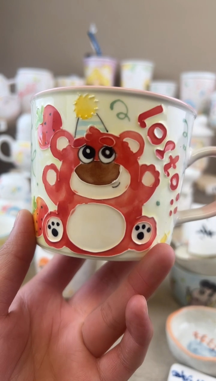 【闪购商品】沐造景德镇高温釉下手绘濑户烧陶瓷