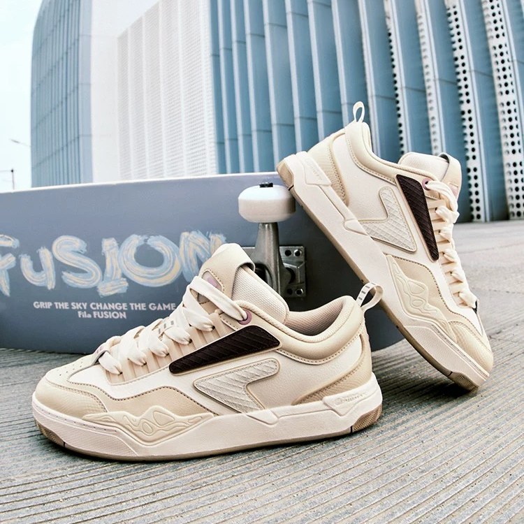 FILA FUSION【豚跃鞋】运动滑板时尚低帮男鞋女鞋休闲鞋T12W512304
