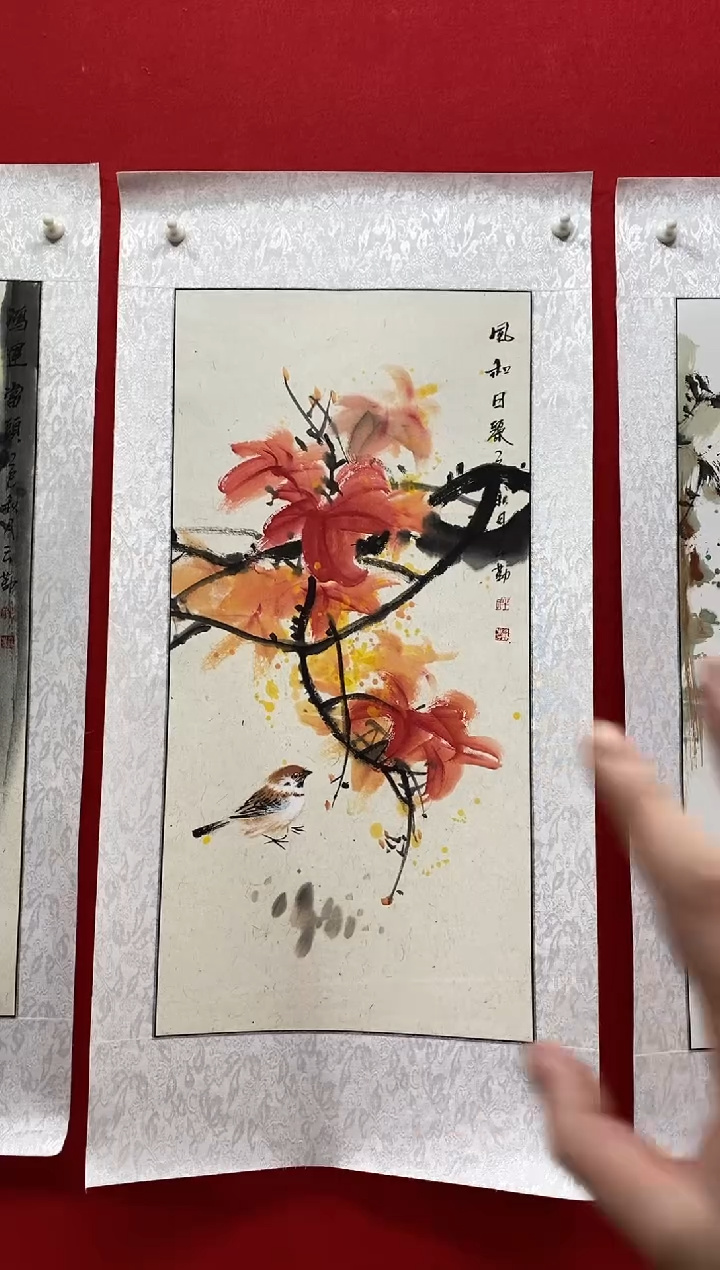 国画国画NYQ杰牛云勤老师作品