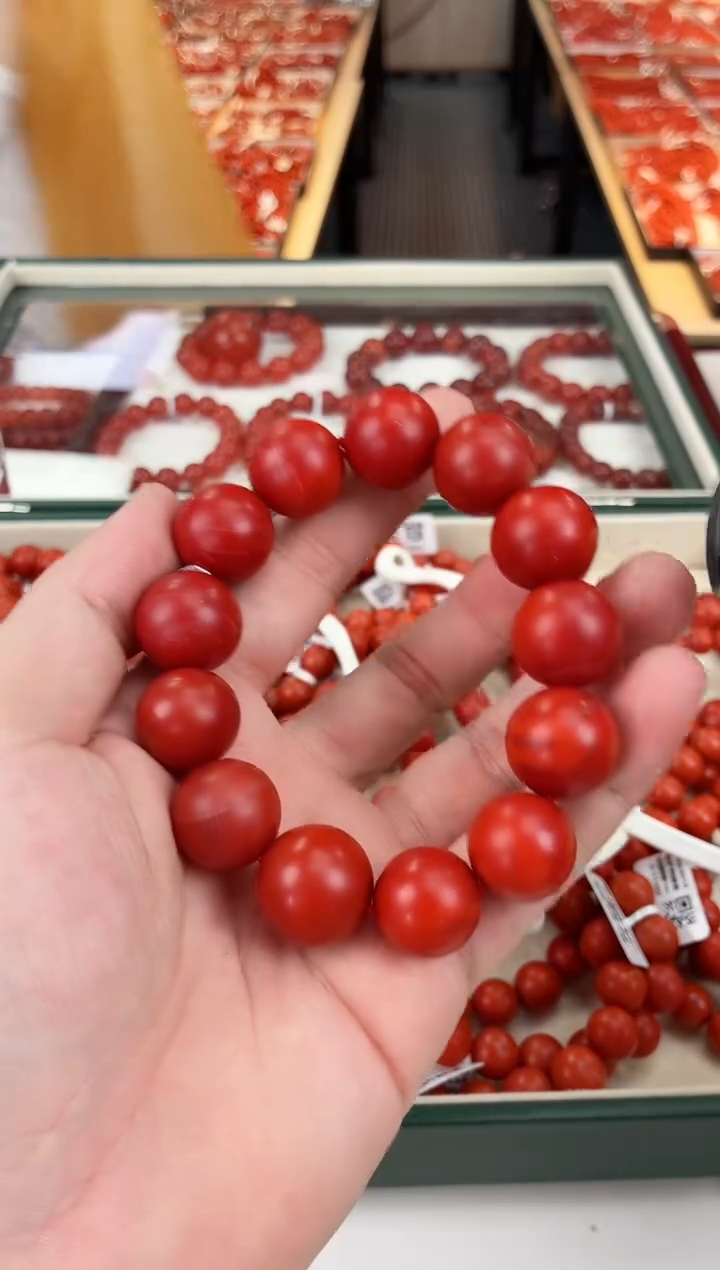 南红玛瑙阿东寨哑光手串17+未镶嵌一个/条
