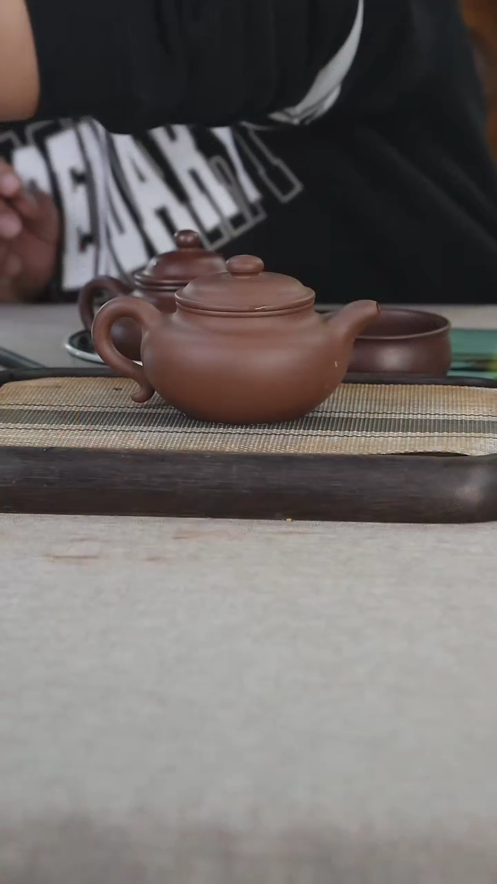 【闪购商品】紫砂茶壶底槽清仿古260cc