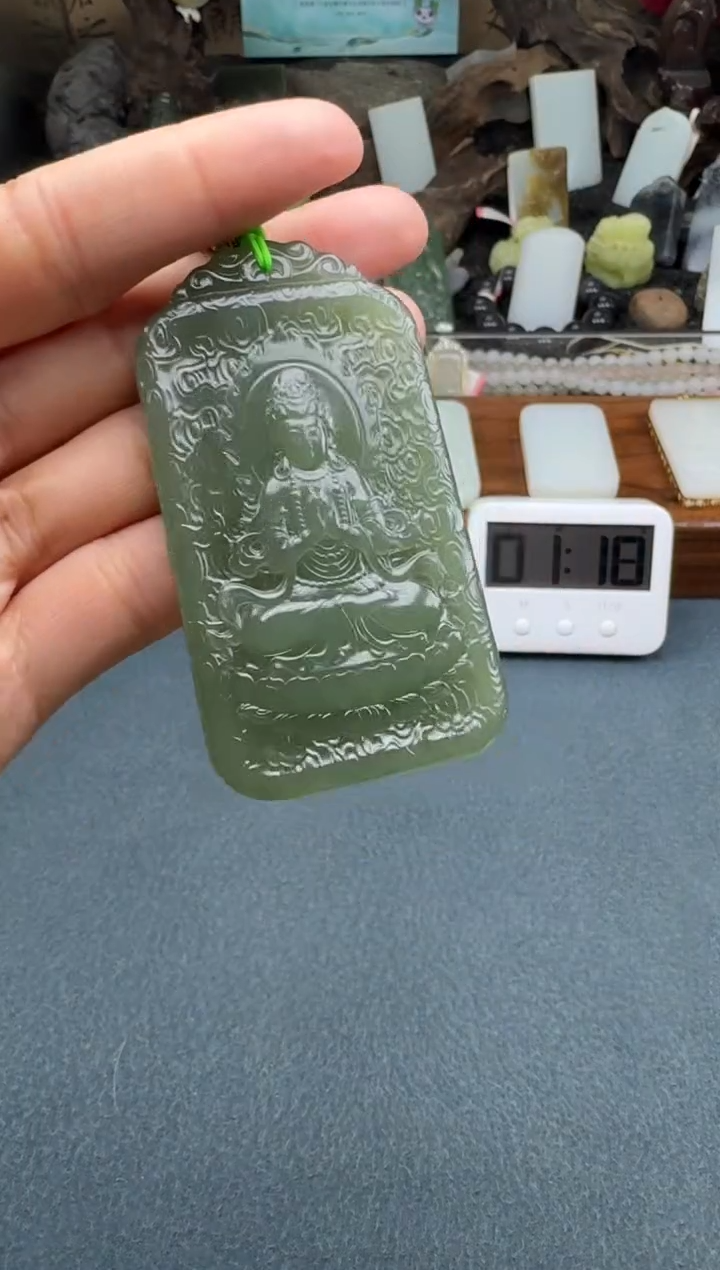 【闪购商品】和田玉颈饰未镶嵌开心